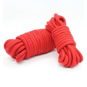 Cuerda Bondage Suave Rojo