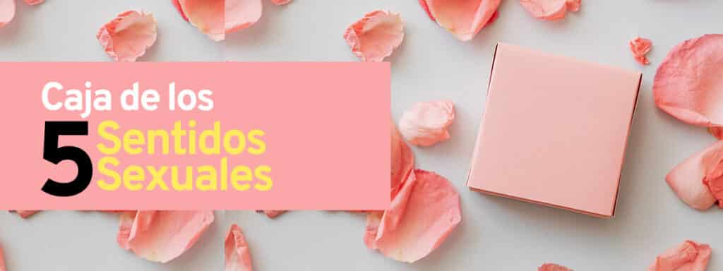 Caja de los 5 sentidos sexuales.