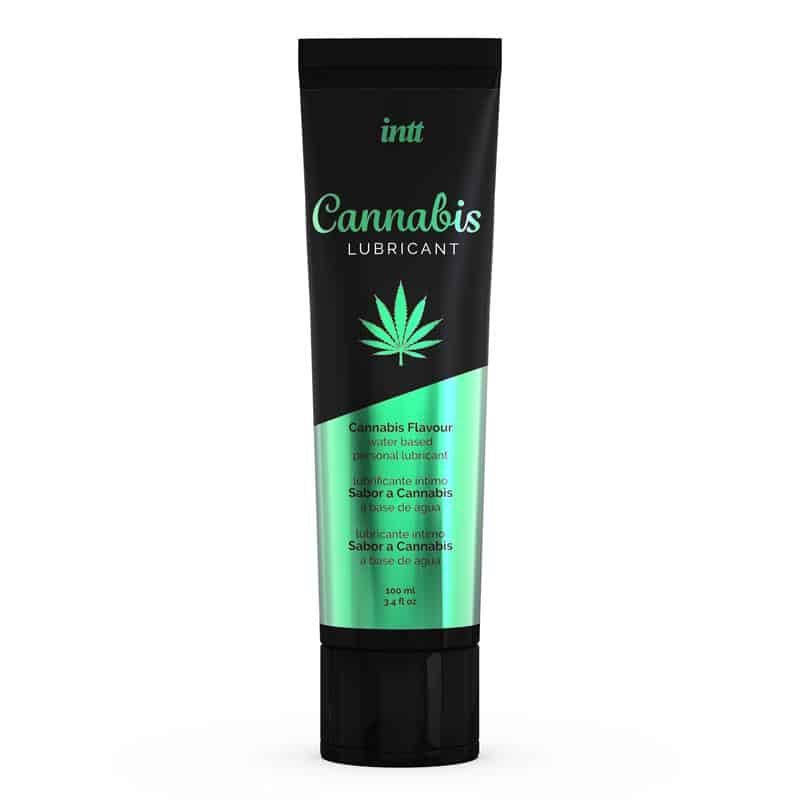1 lubricante a base de agua sabor cannabis 100 ml