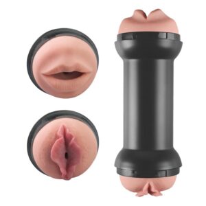1 masturbador doble training master vagina y boca