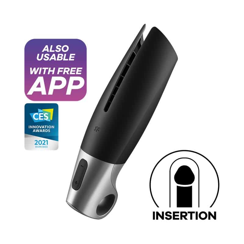 1 masturbador power masturbator con app satisfyer connect