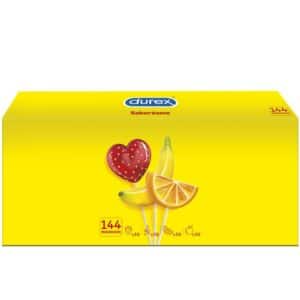 1 preservativos pleasurefruits 144 unidades