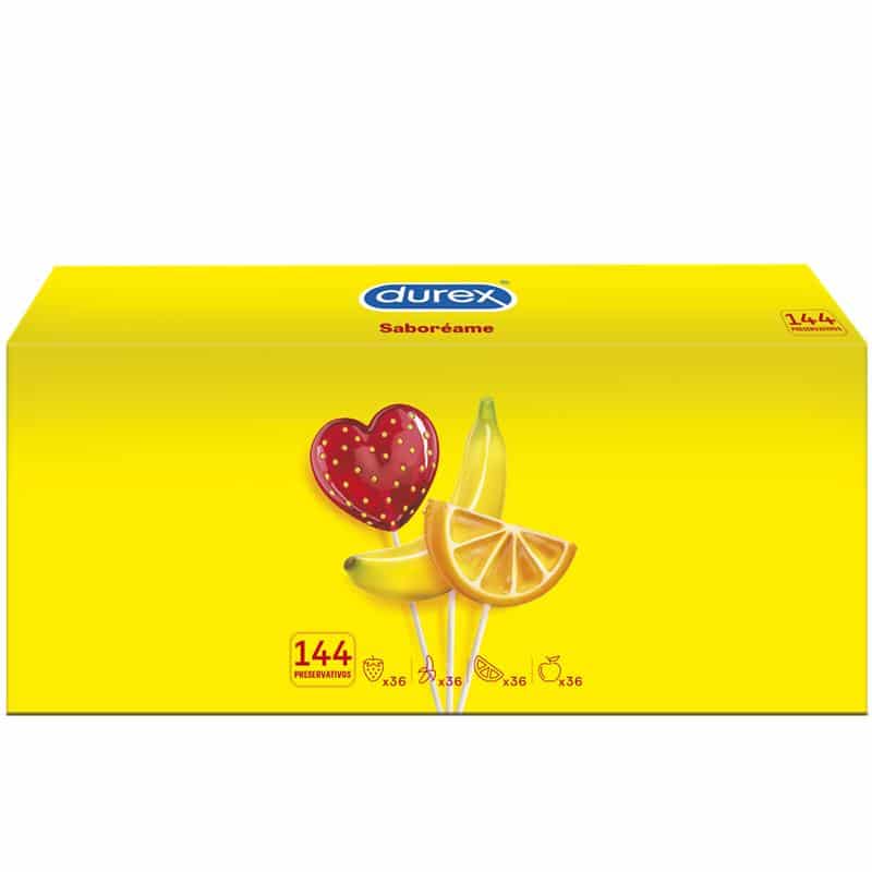 1 preservativos pleasurefruits 144 unidades