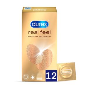 1 preservativos real feel 12 unidades