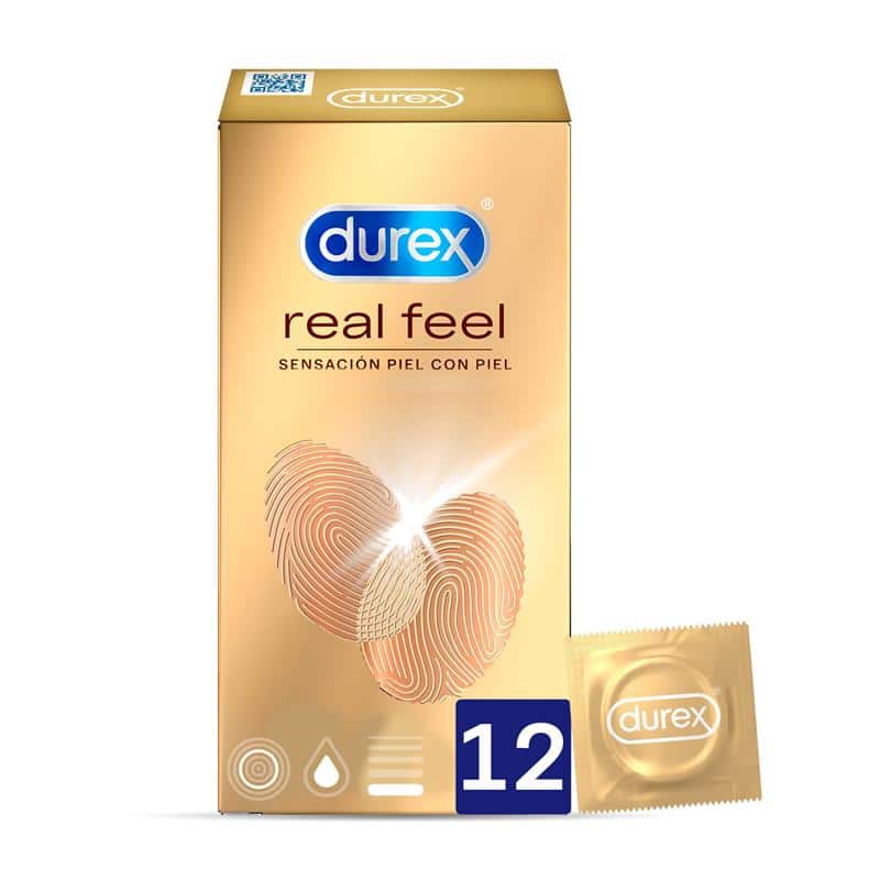 1 preservativos real feel 12 unidades