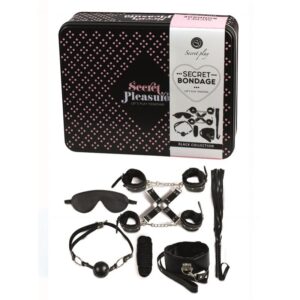 1 secret play set 8 piezas negro
