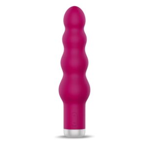 2 laand potente vibrador usb granate