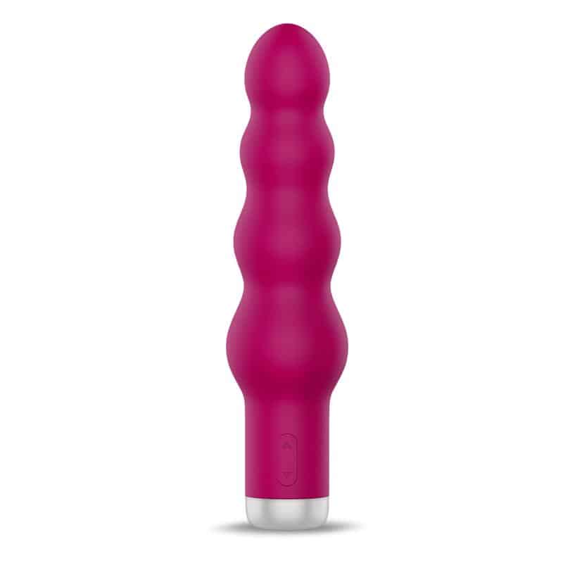 2 laand potente vibrador usb granate