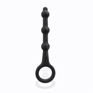 4 elmer plug anal con aro de facil extraccion silicona negro