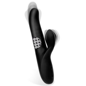 4 squidy vibrador con funcion de movimiento y bolas rotadoras usb silicona 1