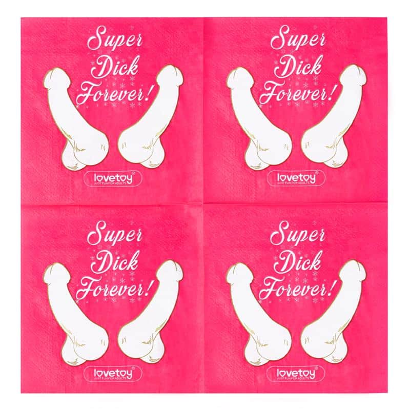 6 servilletas de fiesta pack de 10