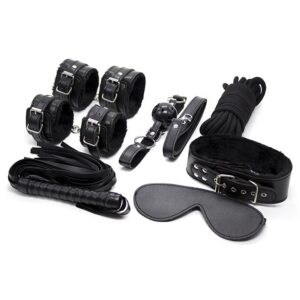 Bondage Kinky Set de 8 Piezas, 4 Colores
