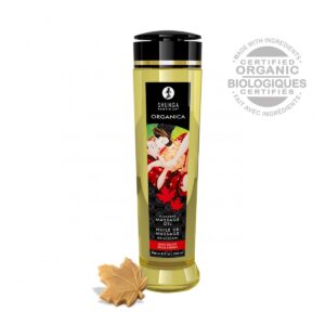 aceite masaje orgrnico sirope de arce 240 ml