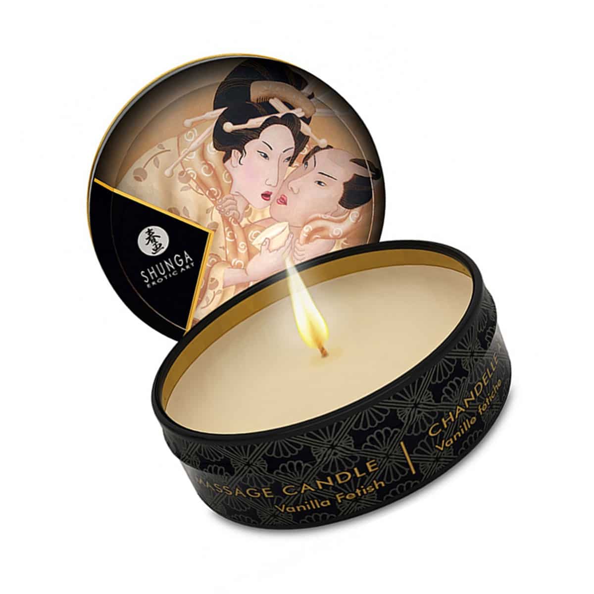 Vela de Masaje Mini Vainilla 30 ml. Shunga 1 esenciales ACEITES 32