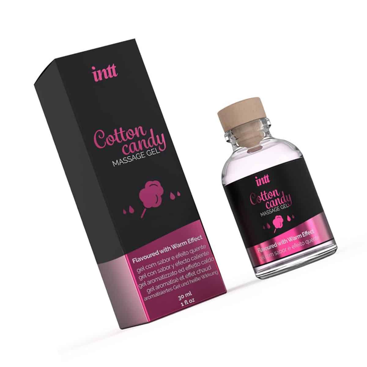 Intt Gel de Masaje Efecto Calor Algodón de Azúcar 1 esenciales ACEITES 36