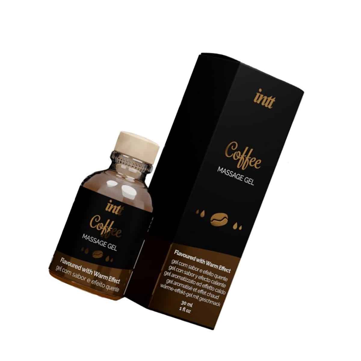 Intt Gel de Masaje Sabor Café 1 esenciales ACEITES 40