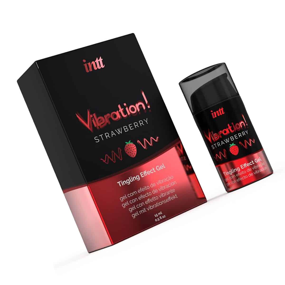 Intt Vibrador Líquido Efecto Calor Aroma Fresa 1 esenciales AFRODISIACOS 24