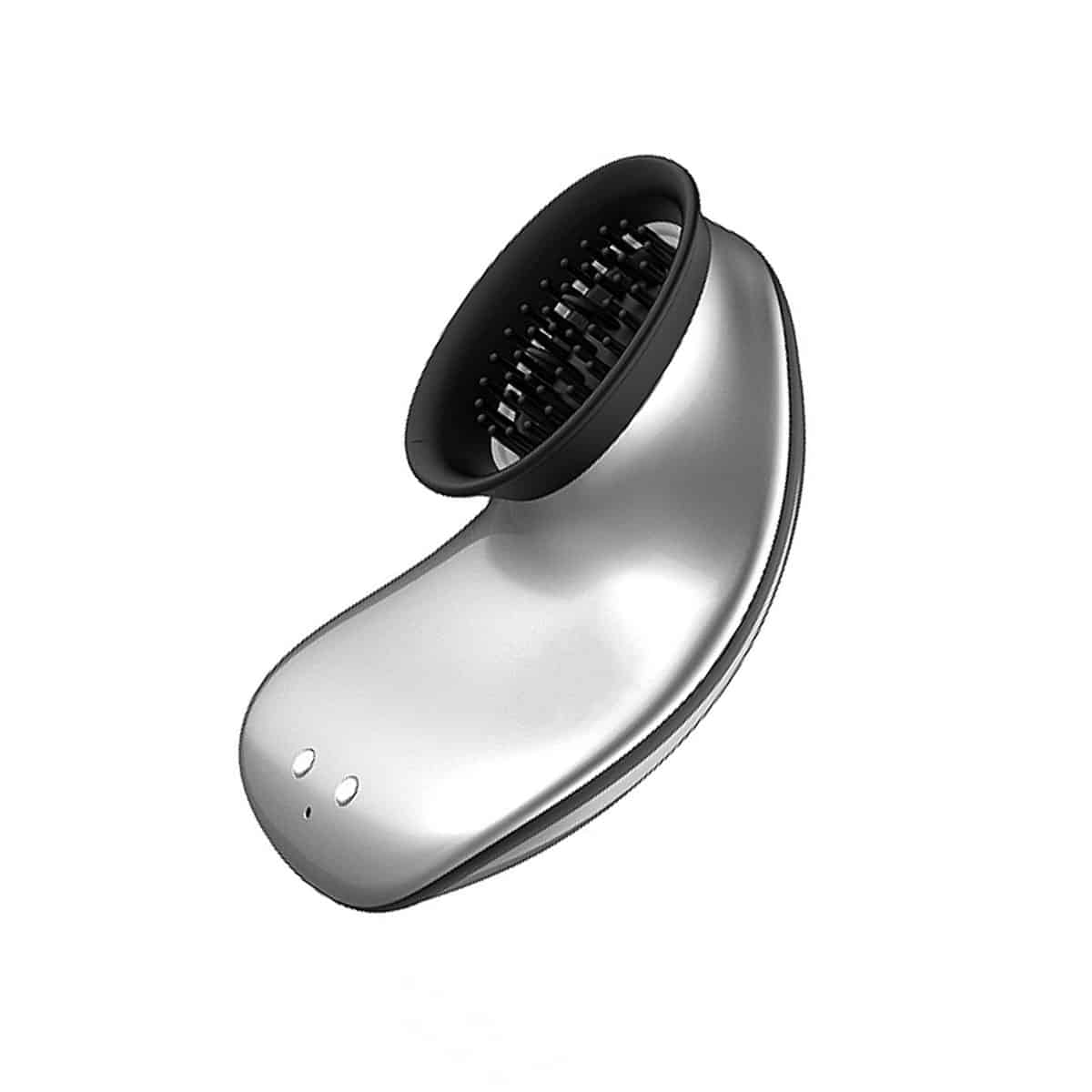 juguetes succionadores 30 SUCCIONADOR VIBRADOR SIN MANOS USB PLATA A