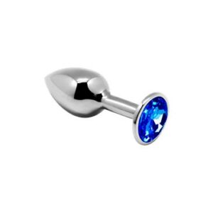 plug anal con joya azul talla s