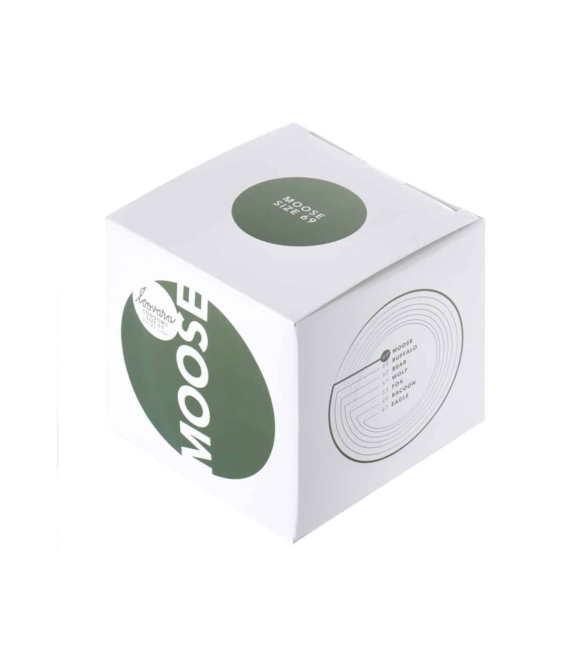 preservativos veganos moose 69 mm 12 uds