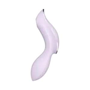 satisfyer curvy trinity 2 violet air pulse side view