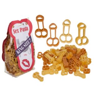 1 pasta de pene bi color trugo duro y pimiento