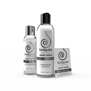 Posiciones cómodas y seguras para el sexo anal 9 Gel Lubricante Anal con Efecto Relax a Base de Agua - BODY ARS