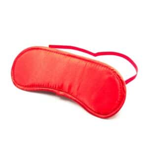 1 antifaz de saten rojo
