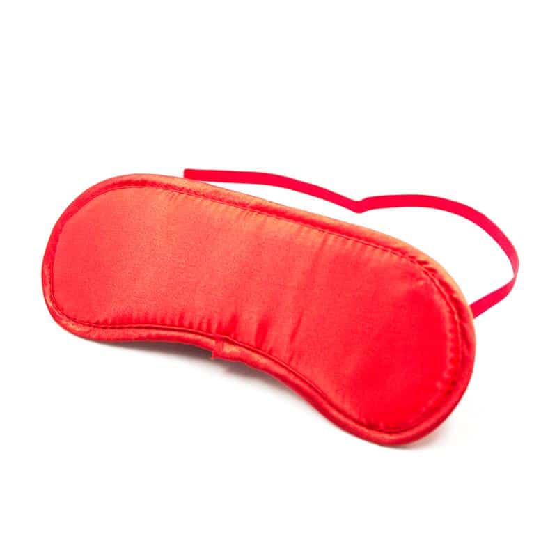 Antifaz De Satén Rojo 1 1 antifaz de saten rojo