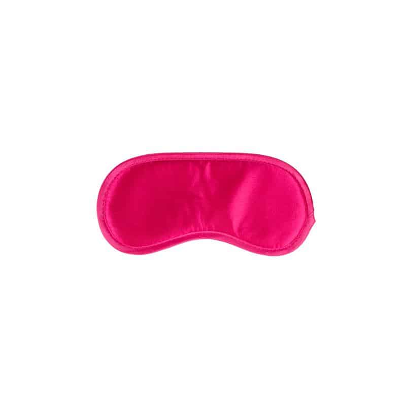 1 antifaz de saten rosa