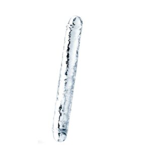 1 dildo doble flawless clear 12 transparente