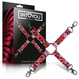 1 hog tie diamond cuero vegano