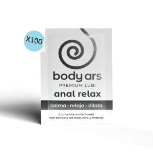 Posiciones cómodas y seguras para el sexo anal 8 Lubricante Anal Relax Agua 100 Sobres. Body Ars