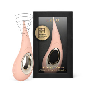 LELO DOT Cruise estimulador de clítoris de precisión color melocotón con punta flexible