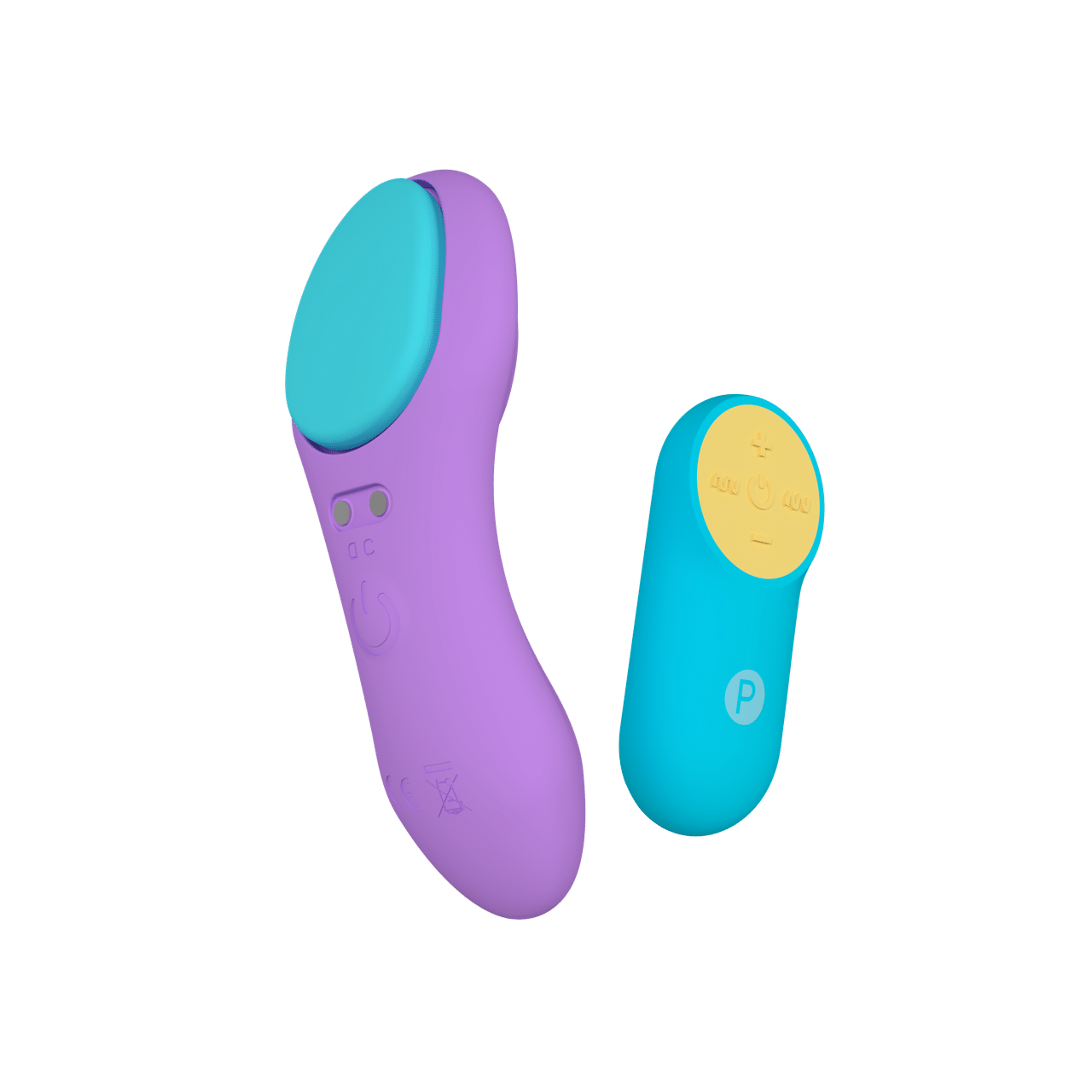 TOY PANTY MANDO MORADO 3D FRENTE Large
