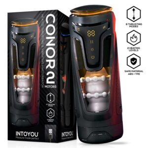 1 conor masturbador masculino con thrusting vibracion y calor