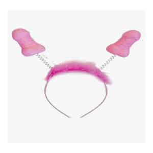 pack 6 antenas pito rosa purpurina