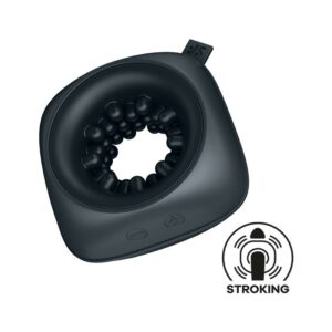 Karezza: el método del placer sin orgasmo 15 Anillo Masturbador Tamaño de Viaje RING STROKER - Satisfyer
