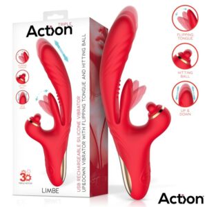 1 limbe vibrador con lengua flip flap bola percutora y up and down