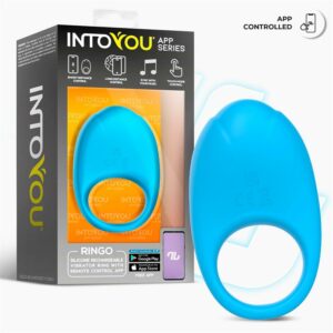 Karezza: el método del placer sin orgasmo 16 Anillo Vibrador con APP Unibody Ringo by INTOYOU APP SERIES