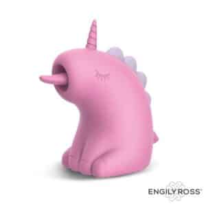 4 cupcake estimulador con lengua rotadora 360