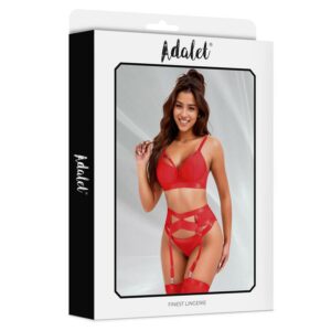 Lencería Audrey Set con Liguero by ADALET LINGERIE