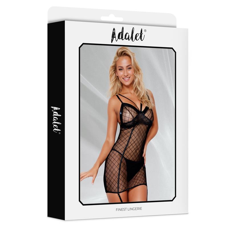 3 eliza babydoll con liguero