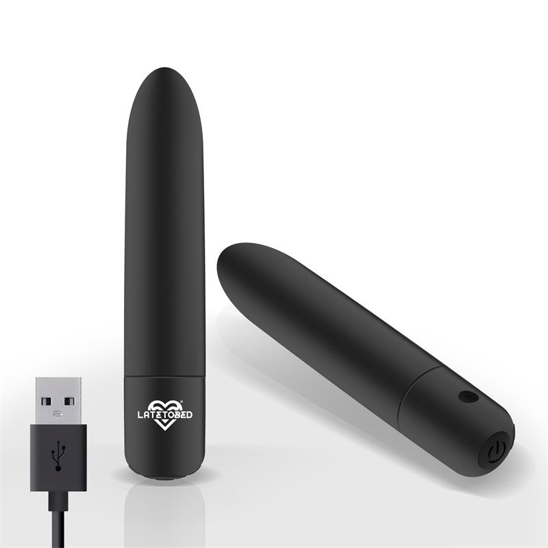 4 shoty bala vibradora usb 10 velocidades potente motor negro 1