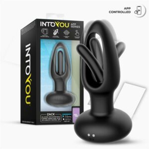 9 zack plug anal con flipping tongue y vibracion con app